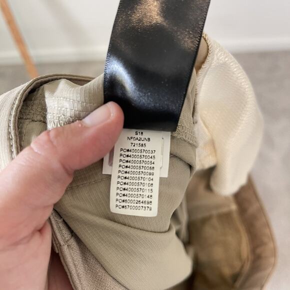 North Face Pants Mens 38 Khaki Convertible Hiking Outdoor Zip Off Nylon Regular - Picture 16 of 16